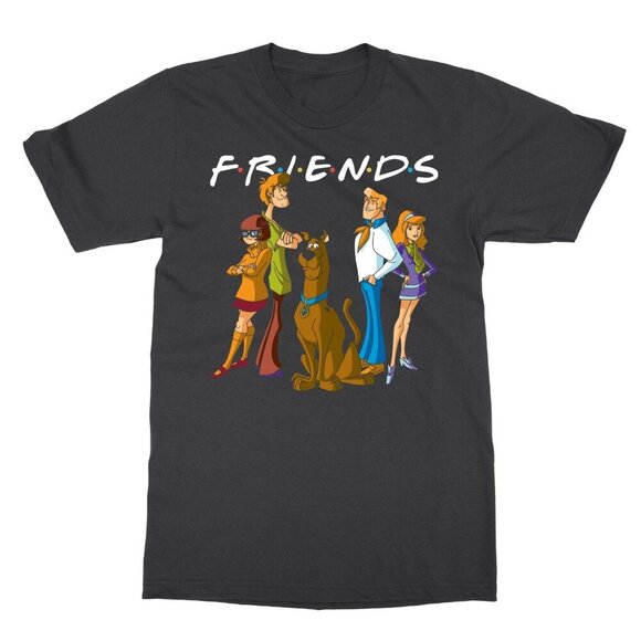 Julia A Other - FRIENDS Style Scooby Doo T-Shirt Funny Cartoon Graphic Fan Gift Tee 05